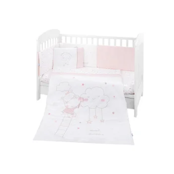Kikka Boo posteljina sa ogradicom 70/140 6/1 Hippo Dreams Kikka Boo posteljina sa ogradicom 70/140 6/1 Hippo Dreams