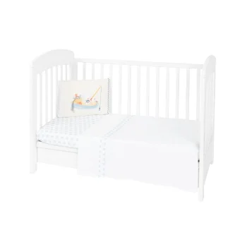 Kikka Boo posteljina sa ogradicom 70/140 6/1 The Fish Panda-2 Kikka Boo posteljina sa ogradicom 70/140 6/1 The Fish Panda-2