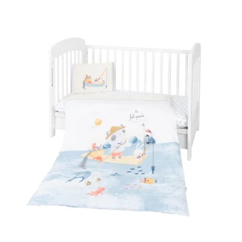 Kikka Boo posteljina sa ogradicom 70/140 6/1 The Fish Panda-3 Kikka Boo posteljina sa ogradicom 70/140 6/1 The Fish Panda-3