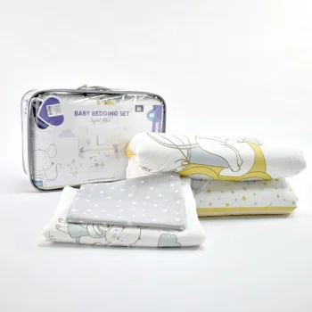 Kikka Boo posteljina sa ogradicom 60/120 6/1 Joyful Mice-1 Kikka Boo posteljina sa ogradicom 60/120 6/1 Joyful Mice-1