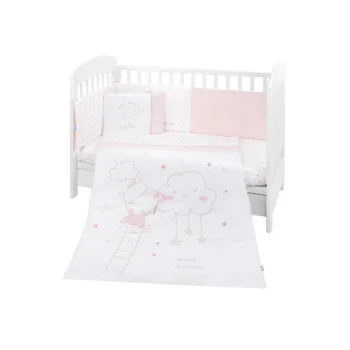 Kikka Boo posteljina sa ogradicom 60/120 6/1 Hippo Dreams Kikka Boo posteljina sa ogradicom 60/120 6/1 Hippo Dreams