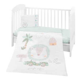 Kikka Boo  posteljina za bebe navlaka 3/1 Jungle King Kikka Boo  posteljina za bebe navlaka 3/1 Jungle King