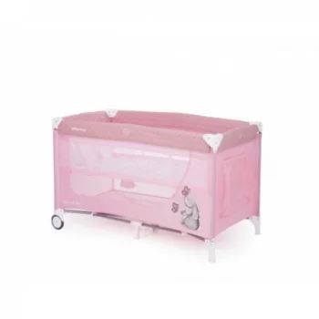 Kikka Boo prenosivi krevetac Day & Night Rabbit 2 nivoa pink-2 Kikka Boo prenosivi krevetac Day & Night Rabbit 2 nivoa pink-2