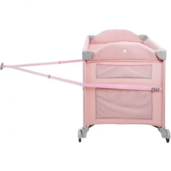 Kikka Boo prenosivi krevetac 2 nivoa Milky Way sa spuštajućom stranicom pink-2 Kikka Boo prenosivi krevetac 2 nivoa Milky Way sa spuštajućom stranicom pink-2
