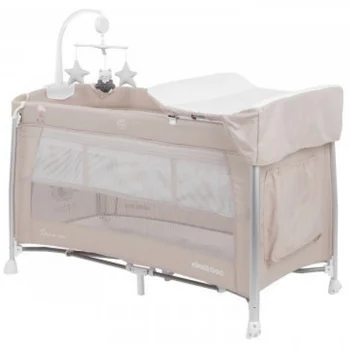 Kikka Boo prenosivi krevetac Dessine Moi 2 nivoa beige Kikka Boo prenosivi krevetac Dessine Moi 2 nivoa beige