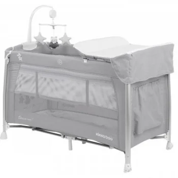 Kikka Boo prenosivi krevetac Dessine Moi  2 nivoa grey Kikka Boo prenosivi krevetac Dessine Moi  2 nivoa grey