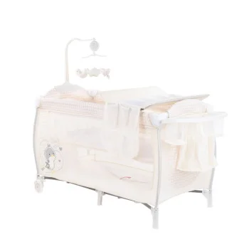 Kikka Boo prenosivi krevetac Dolce Sonno Plus Birdy 2 nivoa sa funkcijom klackanja Beige -2 Kikka Boo prenosivi krevetac Dolce Sonno Plus Birdy 2 nivoa sa funkcijom klackanja Beige -2