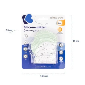 Kikka Boo glodalica rukavica Savanna Grey-1 Kikka Boo glodalica rukavica Savanna Grey-1