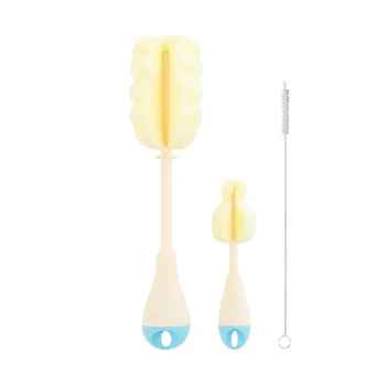 Kikka Boo set četki za čišćenje flašica i cucli 3 dela blue Kikka Boo set četki za čišćenje flašica i cucli 3 dela blue