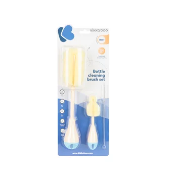 Kikka Boo set četki za čišćenje flašica i cucli 3 dela blue-1 Kikka Boo set četki za čišćenje flašica i cucli 3 dela blue-1