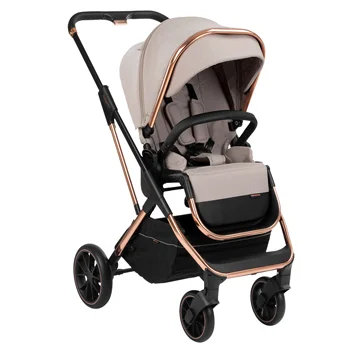 Kikka Boo dečija kolica set 3u1 Angele chrome beige-2 Kikka Boo dečija kolica set 3u1 Angele chrome beige-2