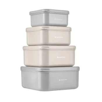 Kikka Boo set kutija za užinu Kitty Cat Grey 4/1 Kikka Boo set kutija za užinu Kitty Cat Grey 4/1