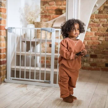 Kikka Boo sigurnosna zaštitna kapija All Safe white-2 Kikka Boo sigurnosna zaštitna kapija All Safe white-2