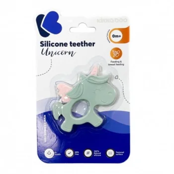 Kikka Boo silikonska glodalica Unicorn mint-1 Kikka Boo silikonska glodalica Unicorn mint-1