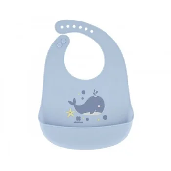 Kikka Boo silikonska portikla Sea World Whale blue Kikka Boo silikonska portikla Sea World Whale blue