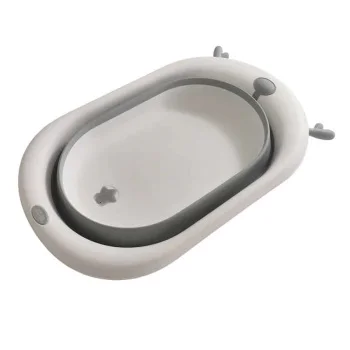 Kikka Boo sklopiva kadica za bebe Foldy Grey-1 Kikka Boo sklopiva kadica za bebe Foldy Grey-1