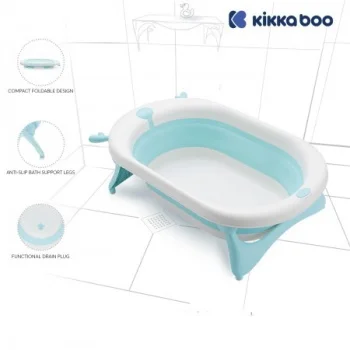 Kikka Boo sklopiva kadica za bebe Foldy mint-2 Kikka Boo sklopiva kadica za bebe Foldy mint-2