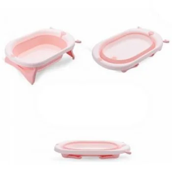 Kikka Boo sklopiva kadica za bebe Foldy pink-1 Kikka Boo sklopiva kadica za bebe Foldy pink-1