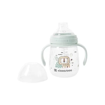 Kikka Boo šolja sa silikonskim piskom Savanna 240ml Mint-2 Kikka Boo šolja sa silikonskim piskom Savanna 240ml Mint-2