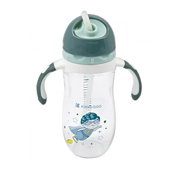 Kikka Boo šolja tritan sa slamkom i ručicama 300ml Superboy-1 Kikka Boo šolja tritan sa slamkom i ručicama 300ml Superboy-1