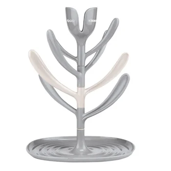 Kikka Boo stalak za sušenje flašica Tulip Grey Kikka Boo stalak za sušenje flašica Tulip Grey