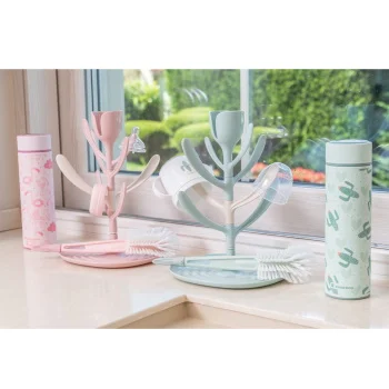 Kikka Boo stalak za sušenje flašica Tulip Mint-2 Kikka Boo stalak za sušenje flašica Tulip Mint-2