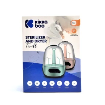 Kikka Boo sterilizator sa sušačem Twill Pink-3 Kikka Boo sterilizator sa sušačem Twill Pink-3