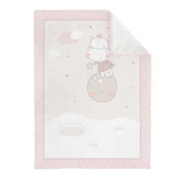 Kikka Boo ćebence baby Super soft sherpa 80x110 Hippo Dreams Kikka Boo ćebence baby Super soft sherpa 80x110 Hippo Dreams