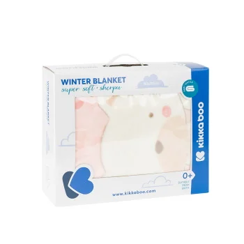 Kikka Boo ćebence baby Super soft sherpa 80x110 Hippo Dreams-1 Kikka Boo ćebence baby Super soft sherpa 80x110 Hippo Dreams-1