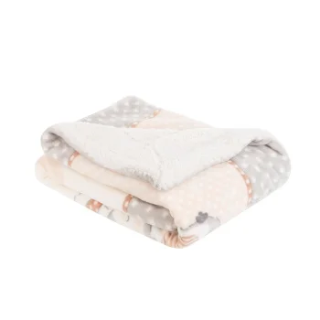 Kikka Boo ćebence baby Super soft sherpa 80x110 My Teddy-1 Kikka Boo ćebence baby Super soft sherpa 80x110 My Teddy-1