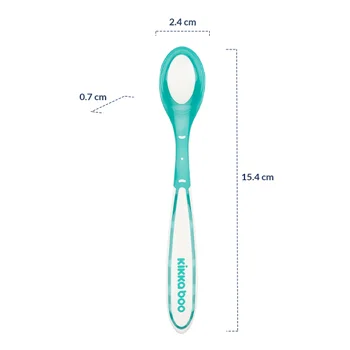Kikka Boo termoosetljive kašičice Boo 2/1 mint-2 Kikka Boo termoosetljive kašičice Boo 2/1 mint-2
