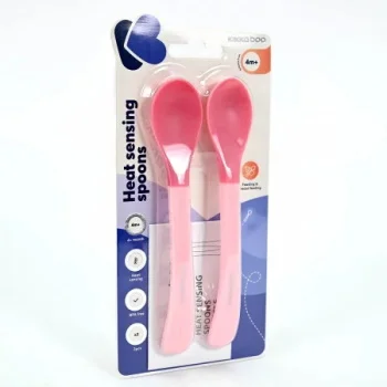 Kikka Boo termoosetljive kašičice 2/1 pink-2 Kikka Boo termoosetljive kašičice 2/1 pink-2