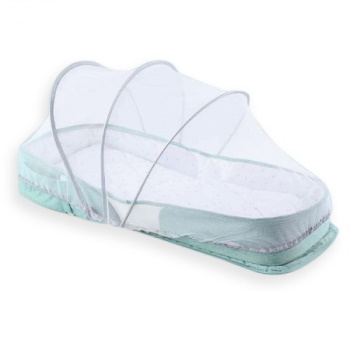 Kikka Boo torba sa putnim krevetićem 2u1 mint-1 Kikka Boo torba sa putnim krevetićem 2u1 mint-1