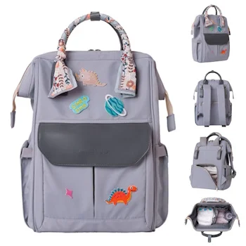 Kikka Boo torba za mame Myla Grey-4 Kikka Boo torba za mame Myla Grey-4