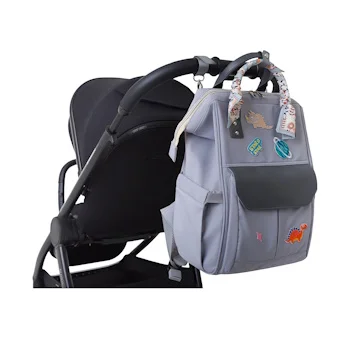 Kikka Boo torba za mame Myla Grey-5 Kikka Boo torba za mame Myla Grey-5