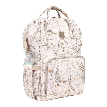 Kikka Boo torba za mame Siena Luxe Secret Garden Beige-2