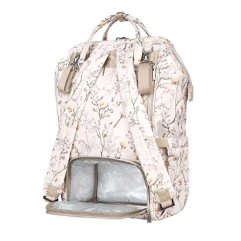 Kikka Boo torba za mame Siena Luxe Secret Garden Beige-3