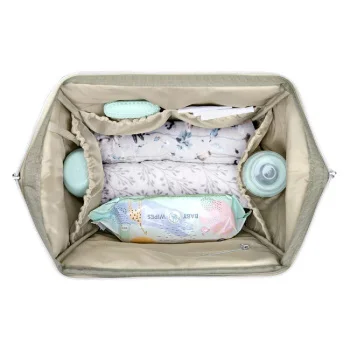 Kikka Boo torba za mame Siena Luxe Secret Garden Beige-6