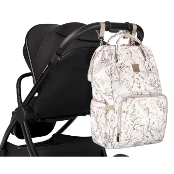 Kikka Boo torba za mame Siena Luxe Secret Garden Beige-8