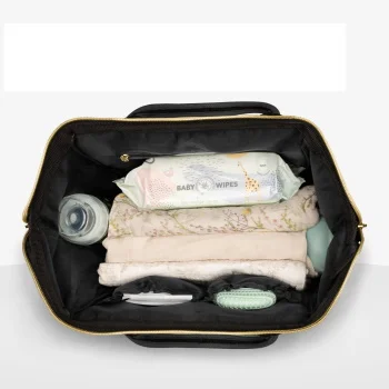 Kikka Boo torba za mame Siena Premium Black Gold-4 Kikka Boo torba za mame Siena Premium Black Gold-4