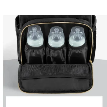 Kikka Boo torba za mame Siena Premium Black Gold-5 Kikka Boo torba za mame Siena Premium Black Gold-5