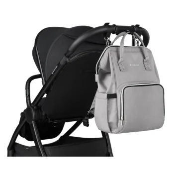 Kikka Boo torba za mame Siena Premium Light Grey-8