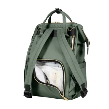 Kikka Boo torba za mame Siena Premium Army Green-3 Kikka Boo torba za mame Siena Premium Army Green-3
