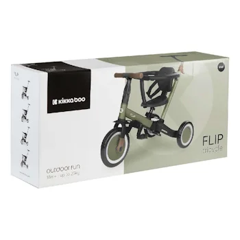 Kikka Boo tricikl Flip 5u1 Army Green-8 Kikka Boo tricikl Flip 5u1 Army Green-8