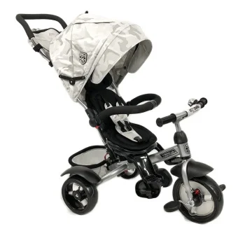 Kikka Boo tricikl Alonsy grey camouflage-1 Kikka Boo tricikl Alonsy grey camouflage-1