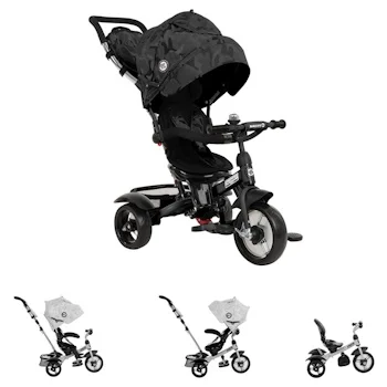 Kikka Boo tricikl Alonsy black camouflage-4 Kikka Boo tricikl Alonsy black camouflage-4