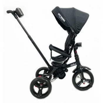 Kikka Boo tricikl Nikki light grey melange-3 Kikka Boo tricikl Nikki light grey melange-3