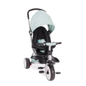 Kikka Boo tricikl Vetta green melange cranes-1 Kikka Boo tricikl Vetta green melange cranes-1