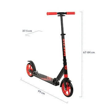 Kikka Boo trotinet Makani Bronte Red-6 Kikka Boo trotinet Makani Bronte Red-6