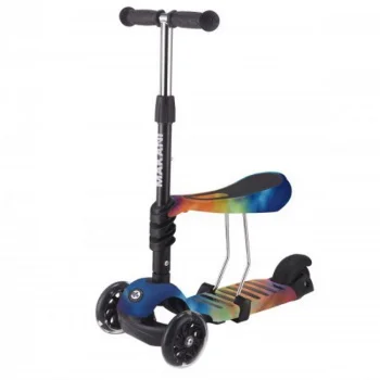 Kikka Boo trotinet 3u1 Makani Ride and Skate Rainbow Kikka Boo trotinet 3u1 Makani Ride and Skate Rainbow
